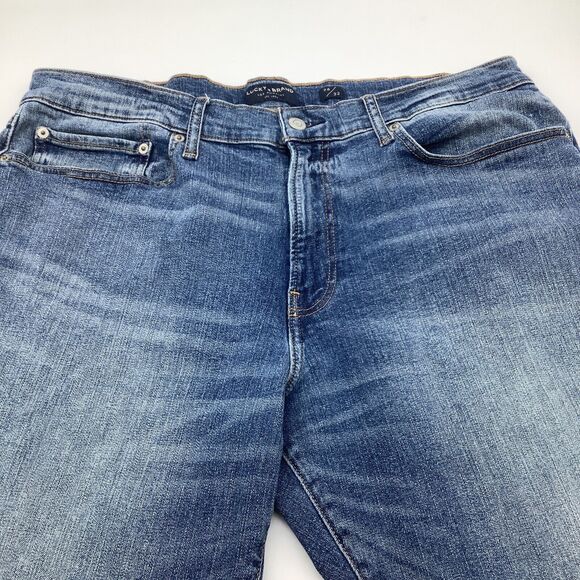 Lucky Brand‎ Mens 121 Slim Straight Jeans Size 38 x 32 - Picture 5 of 10